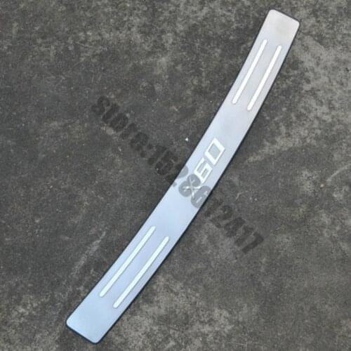 Car styling backs after the adjustment bar after bar stainless steel pedal trunk trunk pedal adjustment for Lifan x60 2011-2016