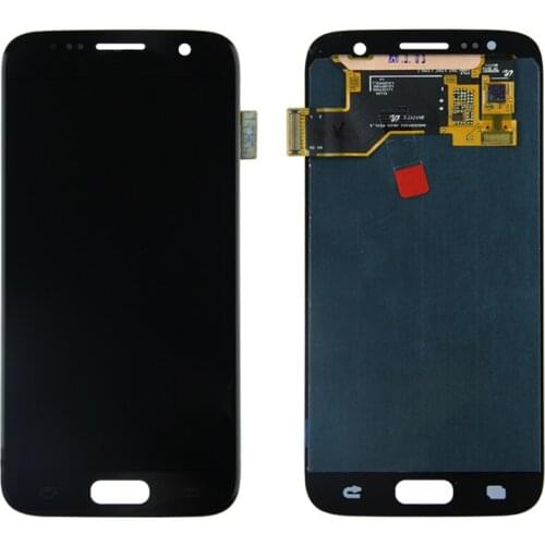 SUPER AMOLED 5.1'' LCD for SAMSUNG Galaxy S7 Display G930 G930F Touch Screen Digitizer Assembly replacement for samsung s7 lcd