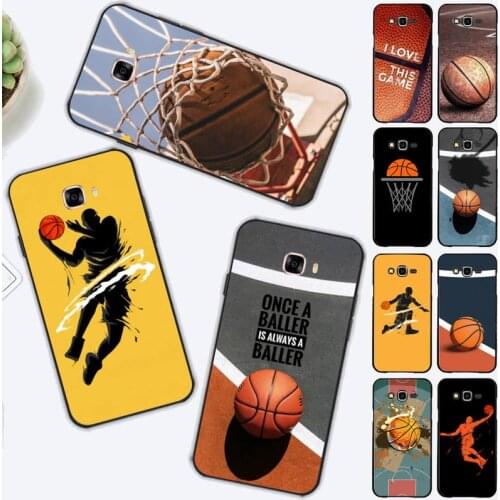 TOPLBPCS Basketball basket Ball Phone Case for Samsung J 2 3 4 5 6 7 8 prime plus 2018 2017 2016 core