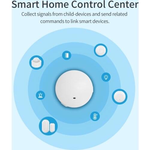 Zigbee Smart Door Motion Temperature & Humidity Sensor Smart Home Kits Hub Wall Switch Lamp Remote Control Smart Home