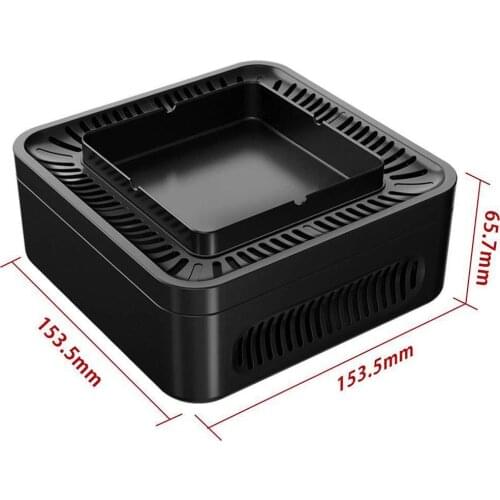 USB Rechargeable Smokeless Ashtray Secondhand Smoke Air Filter Purifier for Home Office Car ALI88