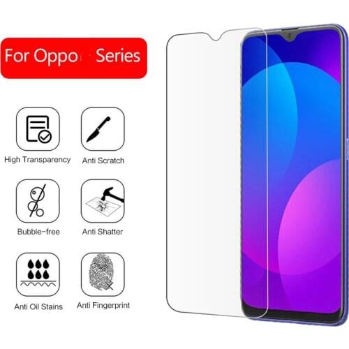 Tempered Glass For OPPO Realme XT Reno 10x Zoom Reno 2 Ace Reno2 Z A3s A5 AX7 F7 GLASS Protective Film Screen Protector cover