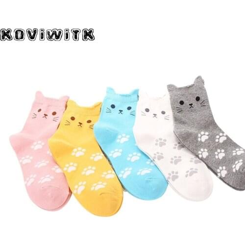 Funny socks women happy socks harajuku short woman cartoon white for ladies animal socks printed 2019 fun fashion luxury womens