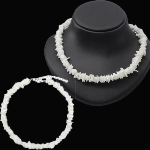White Chipped Cowrie Sea Shell Necklace for Women Choker Shells Necklace Seashell Beach Jewelry Gifts Bijoux Femme Ornaments