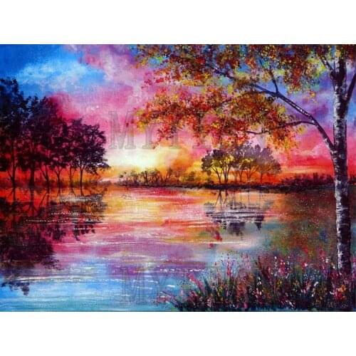 100% Full square/round drill DIY 5D Diamond Painting Tree Cross Stitch Diamond Embroidery Patterns rhinestones Diamond Mosaic