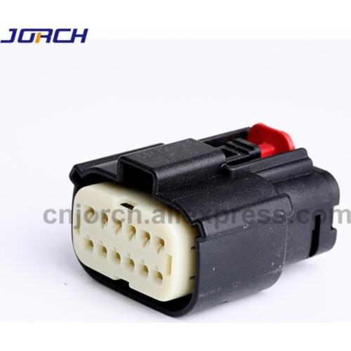 2 sets 12pin Auto headlamp plug Molex automotive male waterproof connector 33472-1216 for Ford mondeo