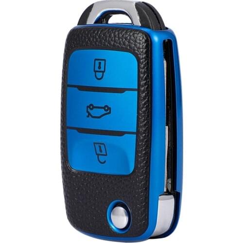 3 Button Folding Car TPU Key Cover Case For Changan CS15 CS35 CS75 CS95 v3 v5 v7 Eado Raeton Plus Coupe Protector Holder Shield