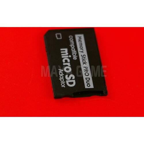 30pcs/lot Micro SD TF to Memory Stick Pro Duo MS compatible For PSP 1000 2000 3000 psp1000 2000 3000Card Slot Adapter Converter