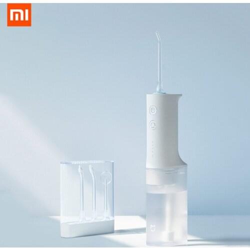 Xiaomi Mijia Smart Electric Oral Irrigation Device 220ml Portable Type-c Charging Ipx7 Waterproof Deep Cleaning To Protect Teeth