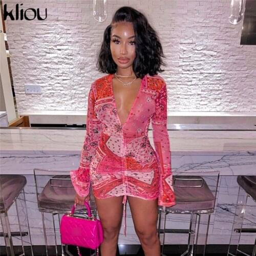 Kliou Fashion Tight Dresses