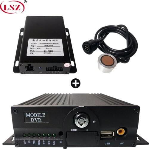 LSZ factory direct sales ahd megapixel monitoring host 4g gps mdvr+Ultrasonic oil detector transporter /passenger / truck / bus
