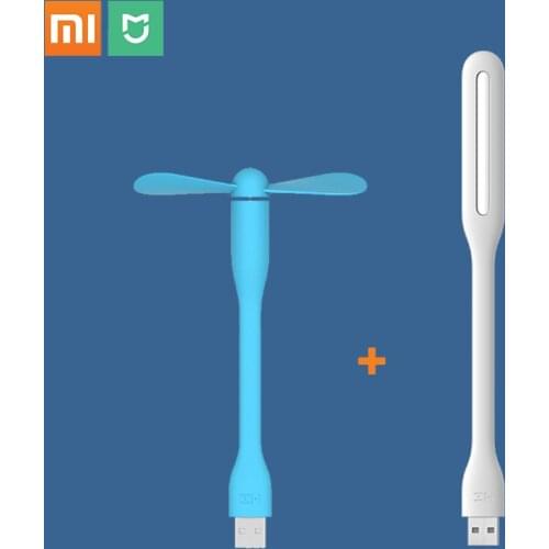 Original XiaoMi Mijia mini Fan +Flexible Portable Youpin ZMI USB fan For Pover Bank Laptop Computer XiaoMi fast shiping
