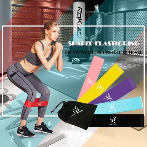 New fitness gym resistance bands fitness equipment workout elastic bands for fitness training fitness band booty builder gum