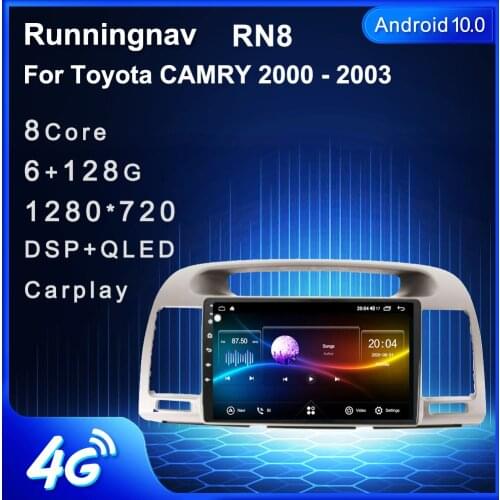 Runningnav For Toyota CAMRY 2000 - 2003 Android Car Radio Multimedia Video Player Navigation GPS