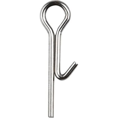 Stainless Steel Hook pin Fishing Soft Lure Bait Stinger Spike Connecting