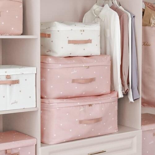 Foldable Storage Bag For Clothes Household Quilt Pillow Blanket Storage Bag Large Capacity Travel Home Clothing Organizer