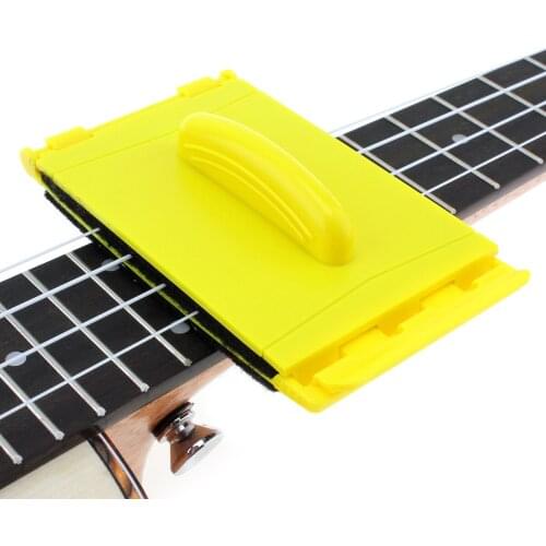 Guitar String Two-sided Cleaner Cleaning Tool with Soft Fibre Brush Small and Durable for Guitar Ukulele Banjo Bass