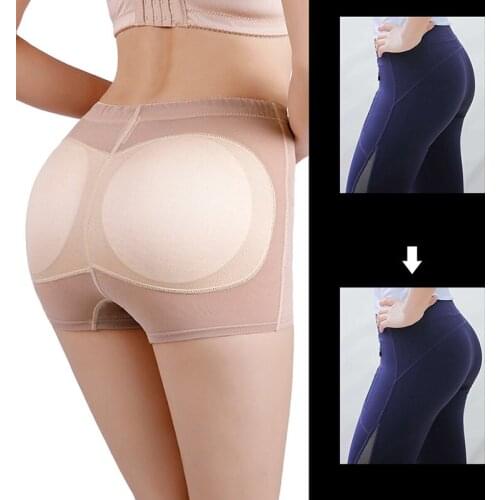 Butt Padded Panties Shapewear Sexy Panties Woman Fake Ass Underwear Push Up Padded Buttock Shapers Butt Lifter Hip Enhancer
