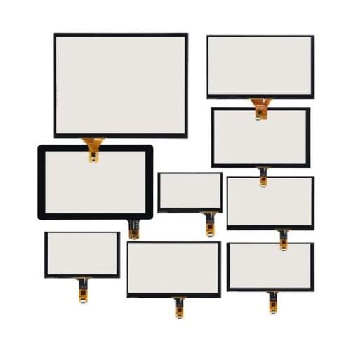 High compatibility Universal 4.3/5/6.5/7inch/8/9/10.1/12.1inch Capacitive Touch Digitizer screen panel Glass