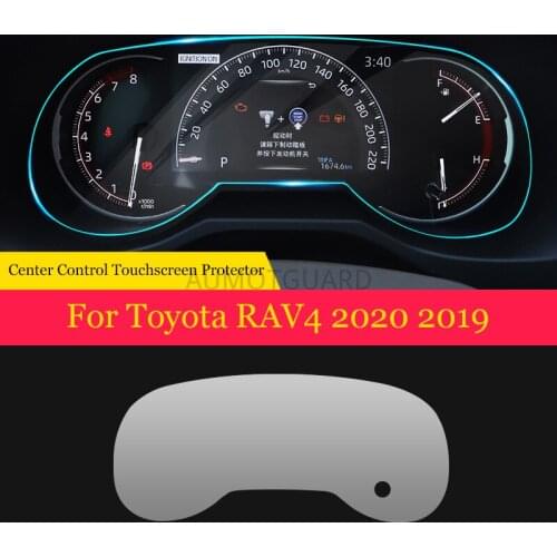 For Toyota RAV4 RAV-4 2020 2019 Car Instrument Panel Protector Dashboard Membrane Film Center Control Touchscreen Protector