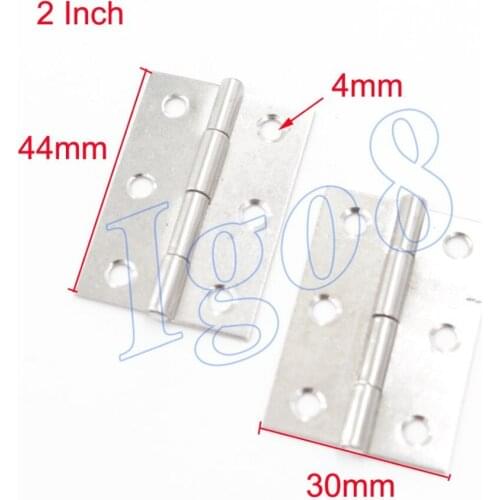 2" Stainless Steel Door Hinges 20PCS