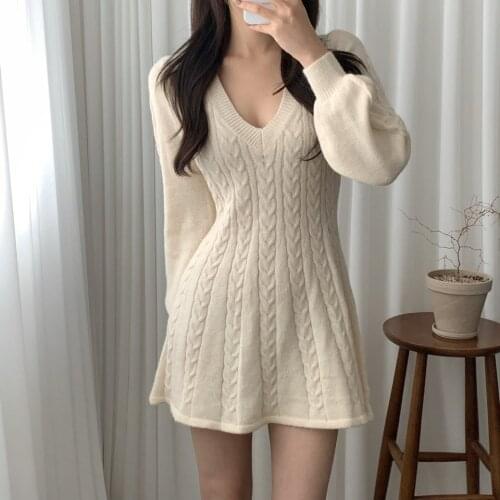 2021 Women Sweater Pullover Female Knitting Overszie Long Sleeve Loose Elegant Knitted Thick Outerwear Womens Winter Sweaters