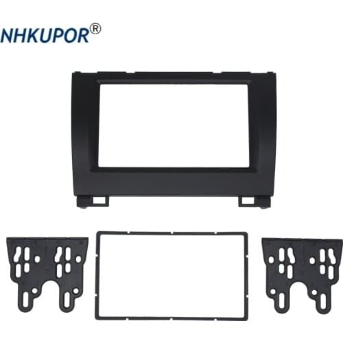 Car Radio Fascia For GREAT WALL Hover (Haval) H3 H5 X240 Auto Stereo Double 2 Din Fascia Frame Dash CD Trim Installation Kit