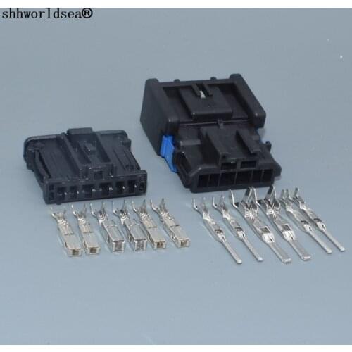 Shhworldse 6 Pin 98825-1061 98821-1061 Automotive Rear Taillight Light Plug Connector Auto Lamp Sockets For HDC6MX05F Peugeot