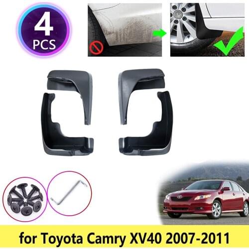 For Toyota Camry Altis Aurion 40 XV40 2007 2008 2009 2010 2011 Mudguards Mudflap Fender Mud Flaps Splash Flap Guards Accessories
