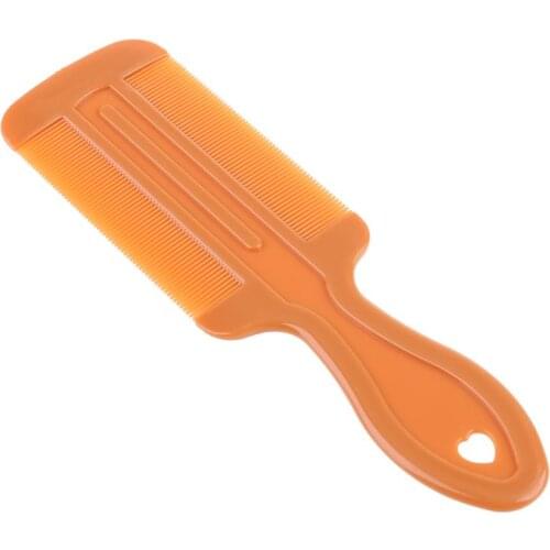 1PC Double Sided Nit Comb Fine Tooth Head Long Handle Lice Hair Combs for Flea