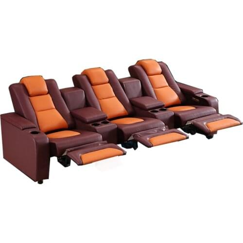 Electric recliner relax massage chair theater living room Sofa bed functional genuine leather couch Nordic modern диван мебель