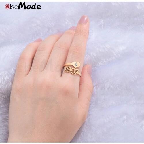 Персонализированные кольца Elsemode China At AliExpress