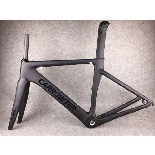 Hot CARROWTER Carbon Road Bike Frames Bob Black on Black carbon bicycle racing frameset Chinese Brand Carbon Bike Framework