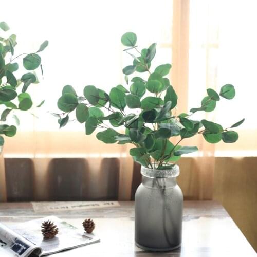 Simulation French Eucalyptus 80cm Dining Table Coffee Table Floral Decoration Rural Hotel Office Bedroom Decoration
