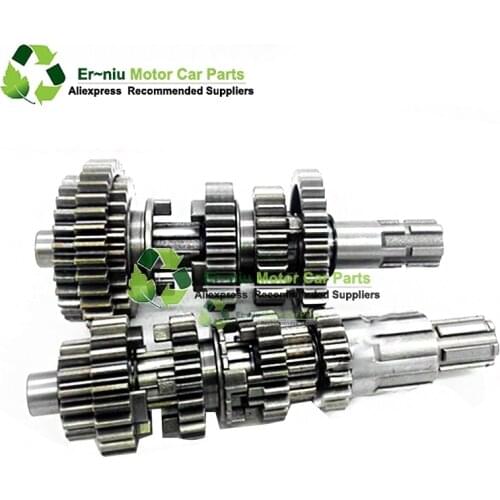 Motorcycle CG200 air cooled engine loncin countshaft mainshaft counter shaft gear accessories
