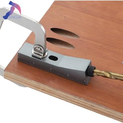 Oblique Hole Locator Drill Bit Woodworking Pocket Hole Jig Kit Angle Drill Guide Set Hole Puncher DIY Carpentry Tool