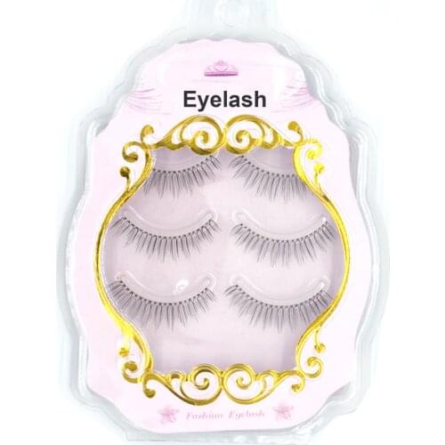 Japanese Style Thin Handmade Natural looking fake lashes false eyelashes