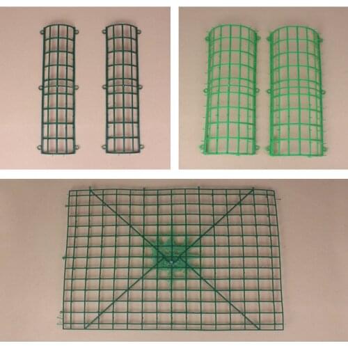 New 5pcs/lot Plastic Frame for Flower Wall Arches DIY Handmade Wedding Decoration Rack Backdrop Plastic Bent Sub-rack Flower Row