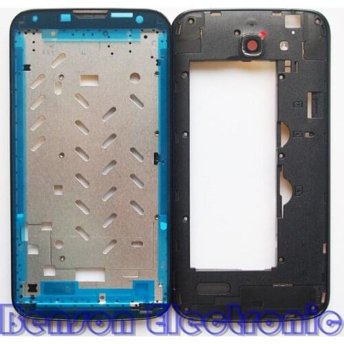 BaanSam New LCD Holder Front Frame Middle Frame For Huawei Ascend G730 Housing Case With Power Volume Buttons+Antenna