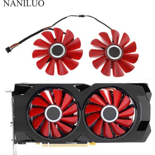 85MM Diameter RX-570-RS RX-580-RS FD10U12S9-C For XFX RX570 RS RX580 RS Video Graphics Cards Cooling As Replacement Fan