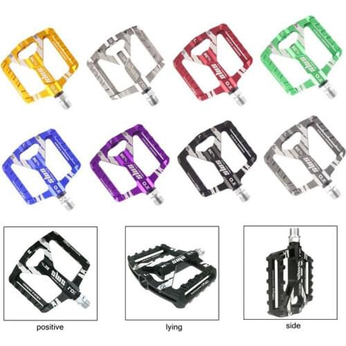 Pedals Mountain Bike Road Bicycle Aluminum Alloy Bearing Pedal 97mm*105mm*18mm 334g City Bicycle Bike Accessories Shanmashi