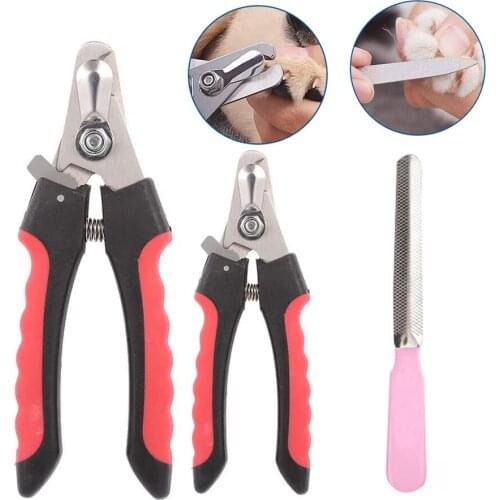 Pet Dog Nail Clippers Dog Cat Nail Toe Claw Clippers Scissors Trimmer Grooming Tools Convenient Beauty Cleaning Supplies