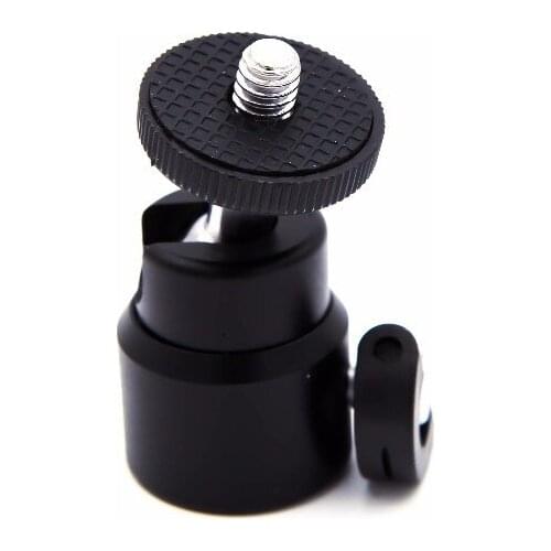 Universal Mini Tripod Ballhead Ball Head with 1/4" 3/8" Adapter For Digital Camera DSLR Q29 II