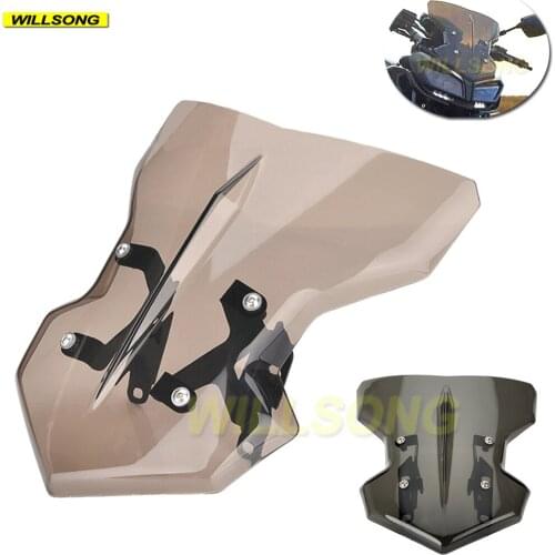 Windscreen Air Wind Deflector Windshield Glass Screen Pare-brise For YAMAHA MT09 FZ09 2014 2015 2016 Year Motorcycle Accessories