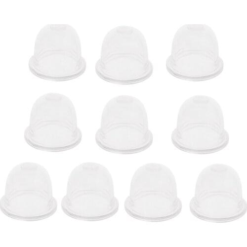10Pcs 17mm Carburetor Carb Primer Bulb Cap Fuel Pump For Chainsaw Blower Trimmer W0YD