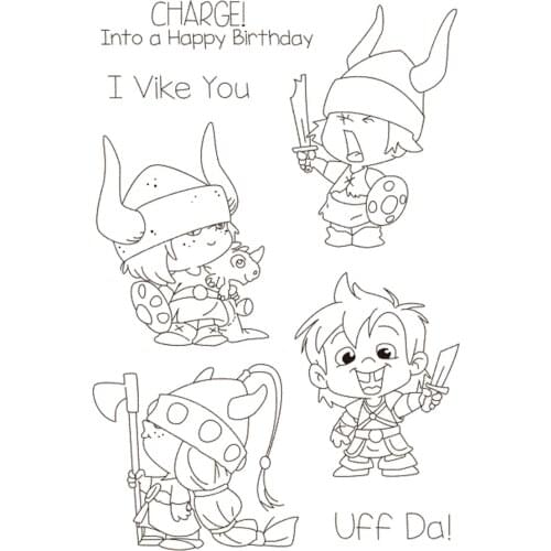 11x16 boy Transparent Clear Silicone Stamp Seal for DIY scrapbooking photo album Decorative clear stamp