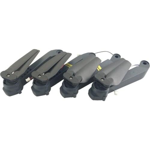 4pcs/Set Motor Arm with Propellers for E58 JY019 S168 RC Folding Aircraft Spare Parts Accessories