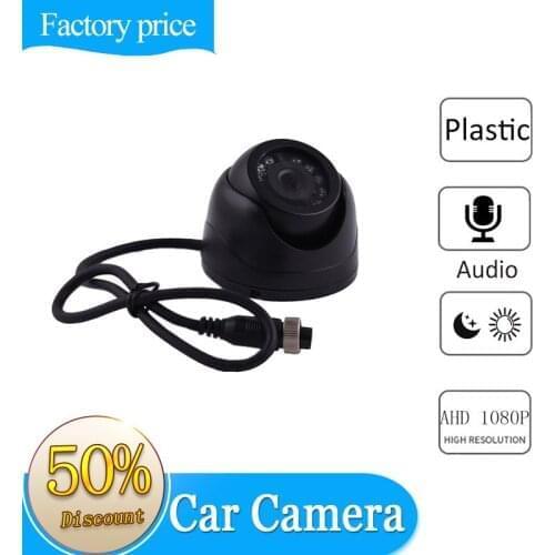 AHD hd 1080p waterproof night vision Car Security CCTV Indoor Plastic Camera