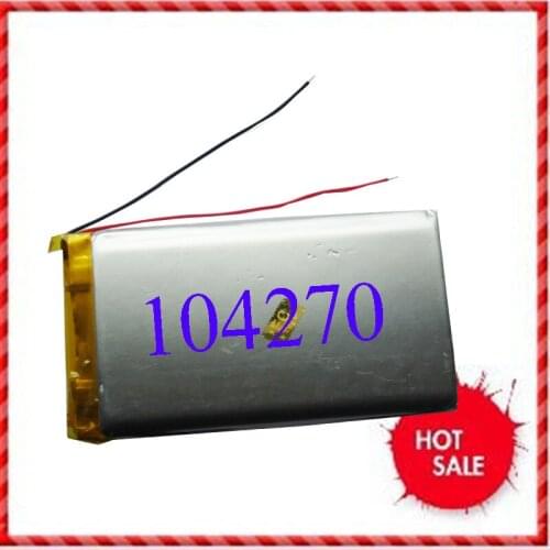 104270 battery Tablet PC battery large capacity MP4/MP5 battery A polymer battery Rechargeable Li-ion Cell