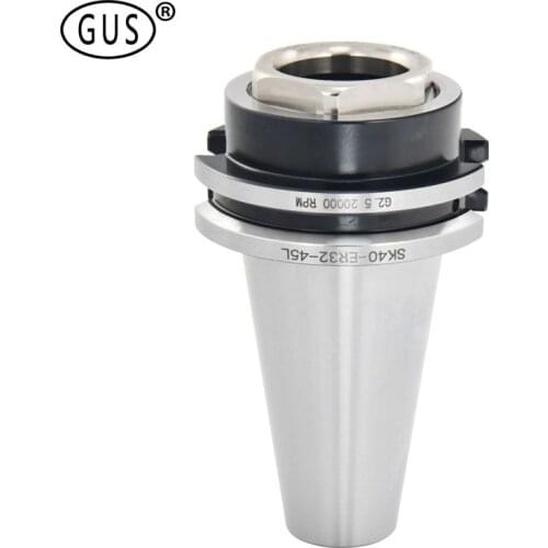 BT30 BT40 SK40 Spring Collet Chuck keyless ER25 ER32 30/35/45L Short tool holder for CNC Machining Center Spindle Milling Cutter